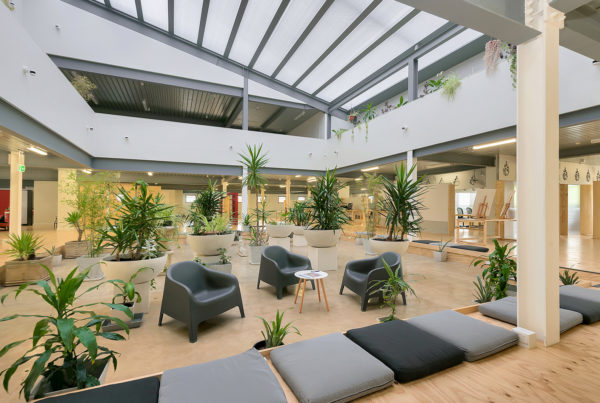 Fluid Solar House interior