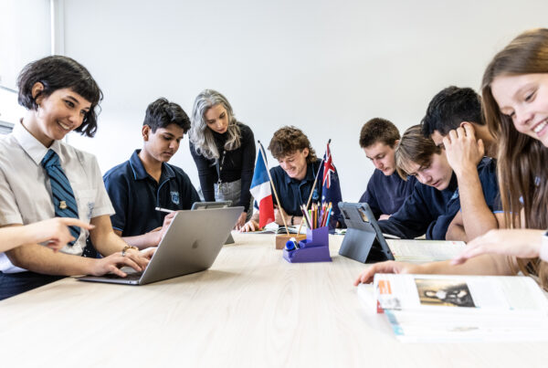 Students in classroom at Unley High School
