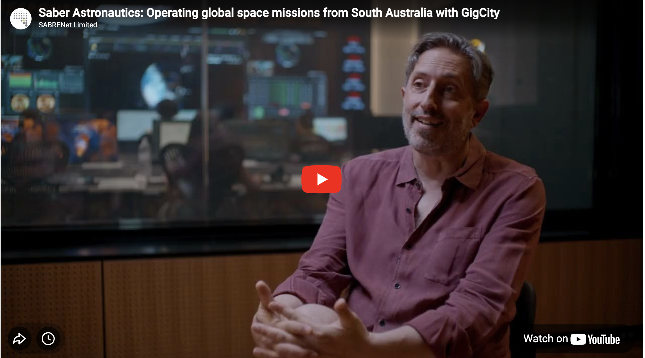 Saber Astronautics video